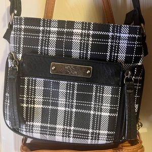 Plaid Crossbody Purse Handbag